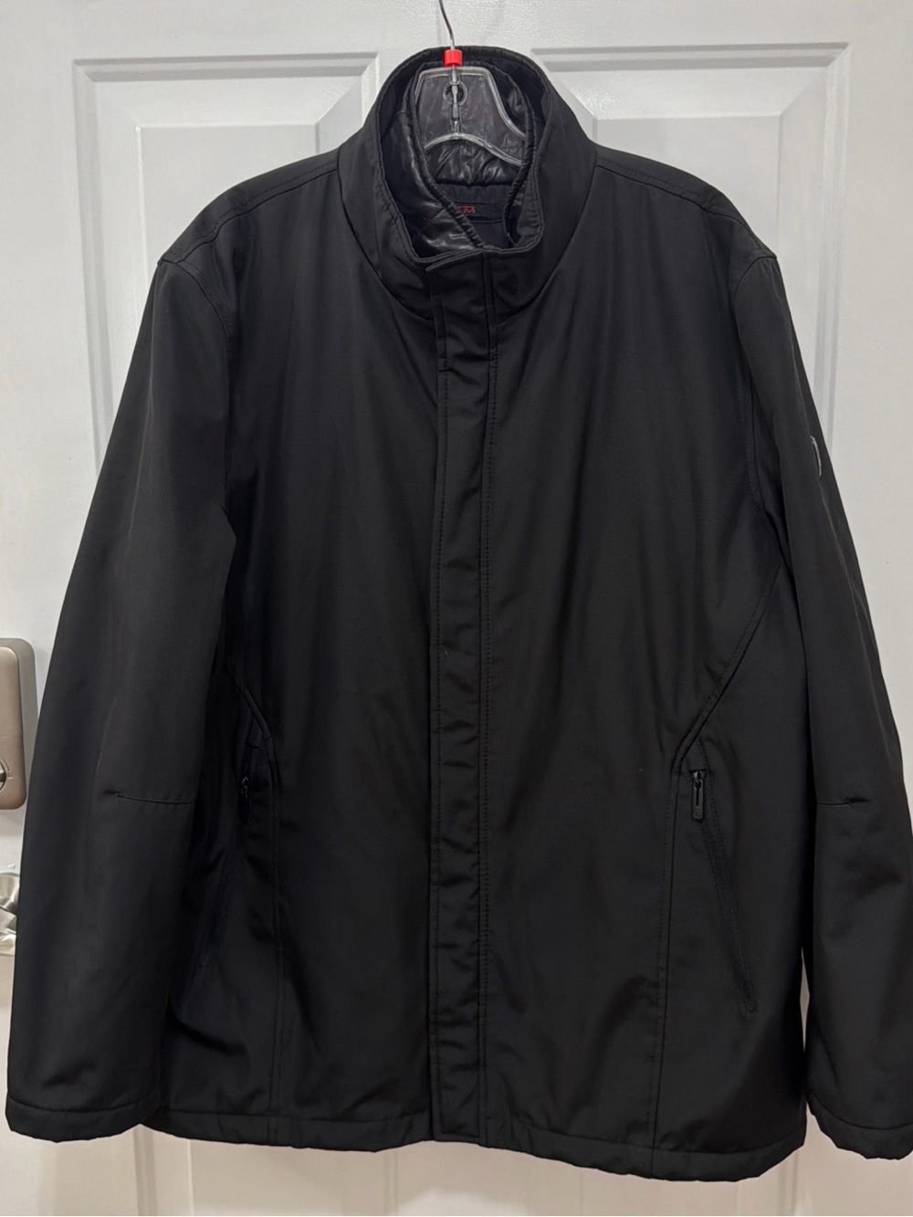 Tumi Men's Black Lightweight Shirt Jacket